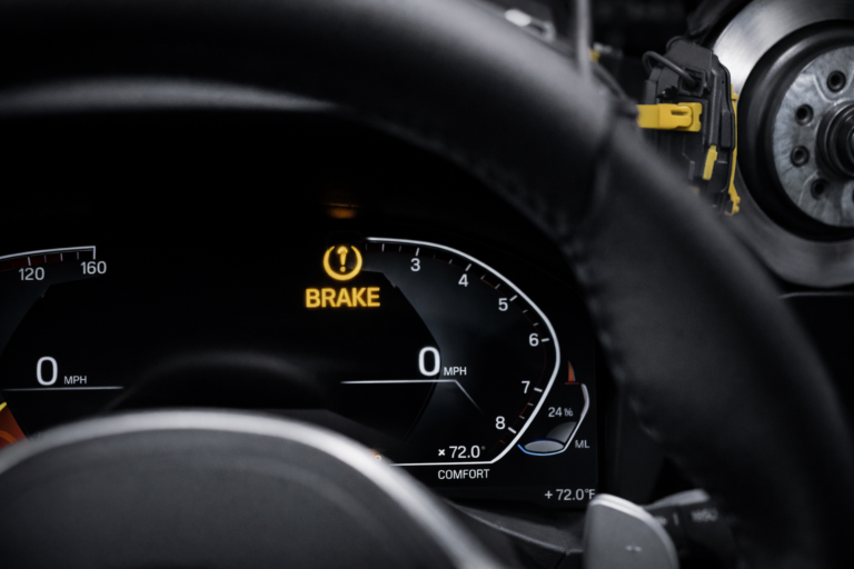 BMW brake warning still on after reset after brake pad service