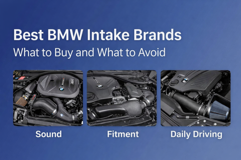 Best BMW intake brands compared for sound fitment and daily driving